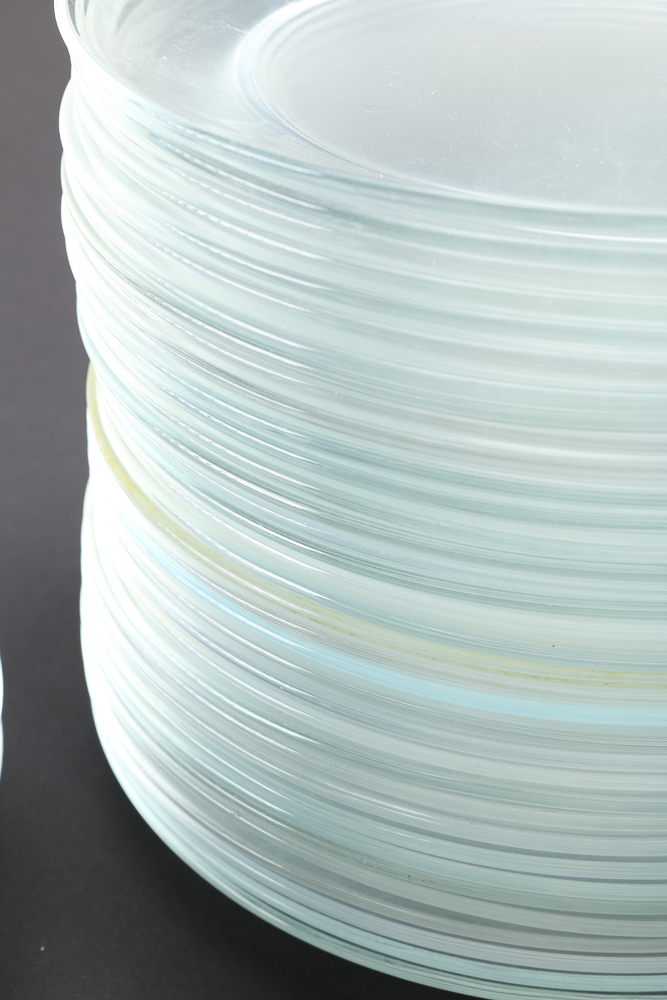 Arcoroc France Clear Glass Plates