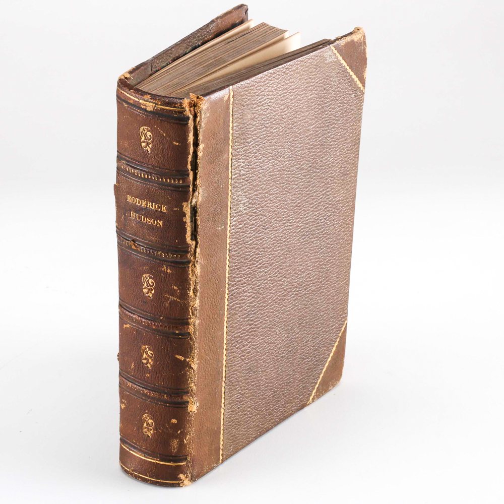 1875 First Edition of "Roderick Hudson" by Henry James