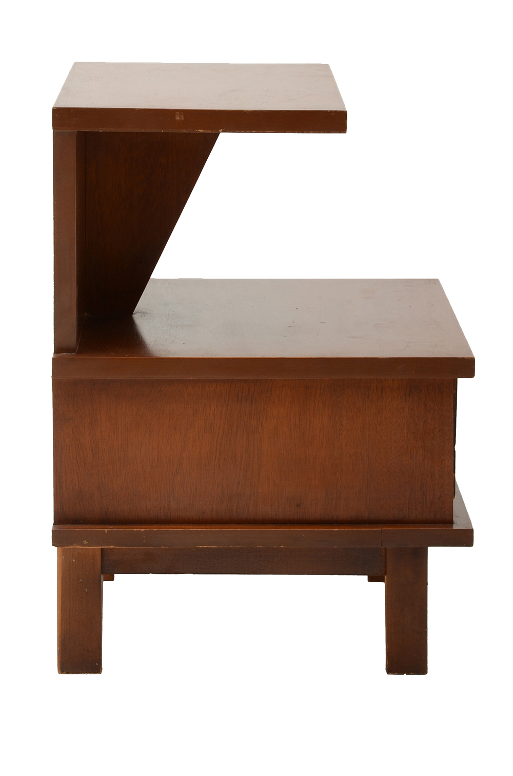 Pair of Mid Century Cantilevered Nightstands by Dixie