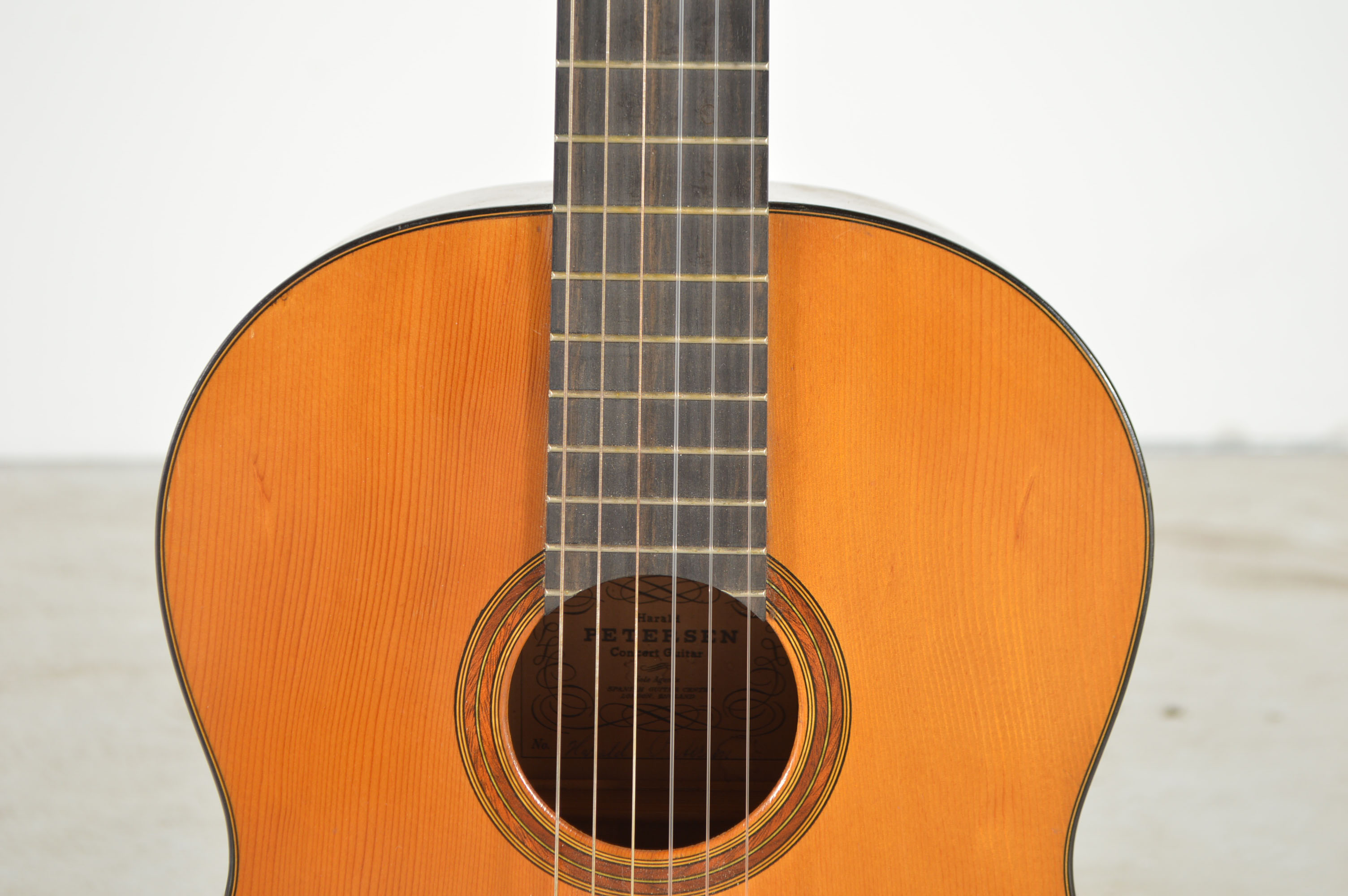 Harald Petersen Model A Classical Style Guitar With Case