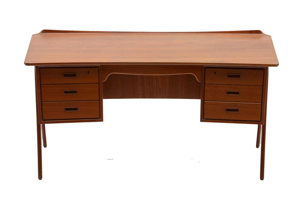 Arne Vodder Danish Modern Desk with Chair