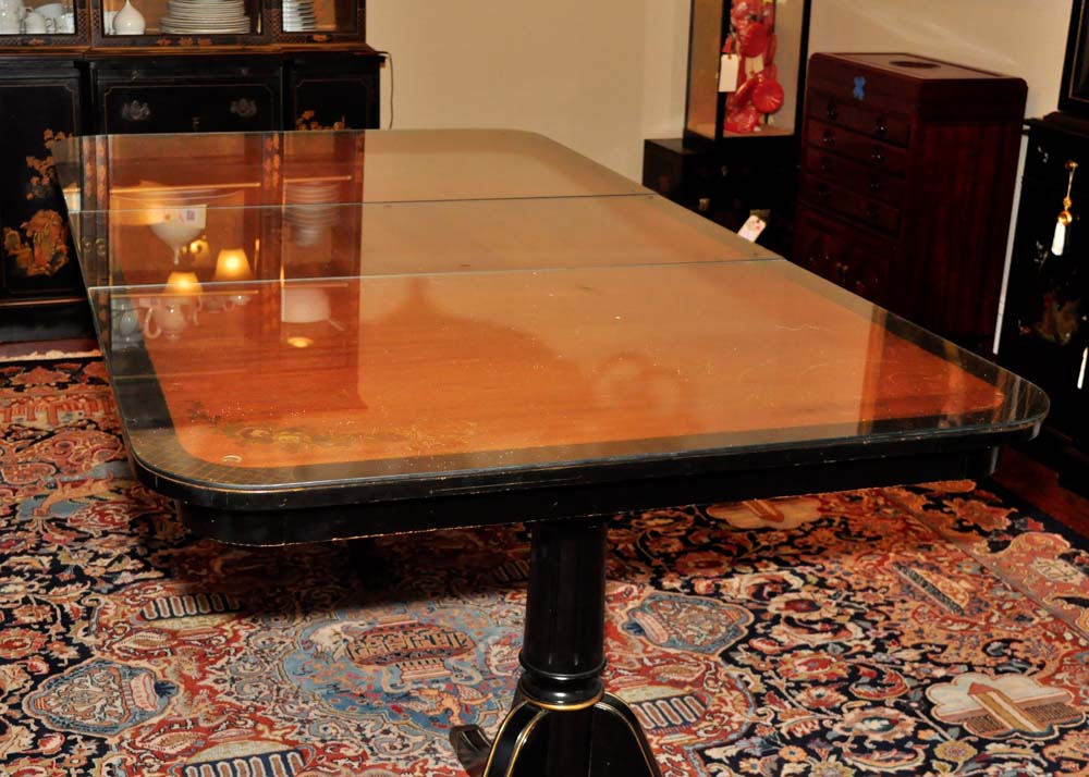 Duncan Phyfe Painted Dining Table