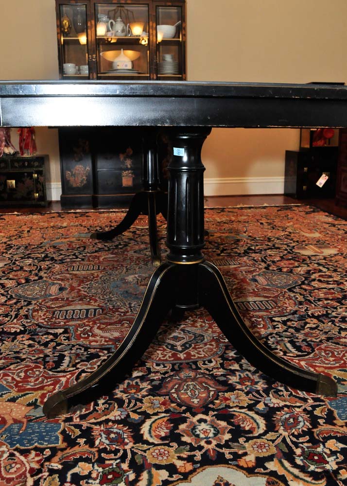 Duncan Phyfe Painted Dining Table