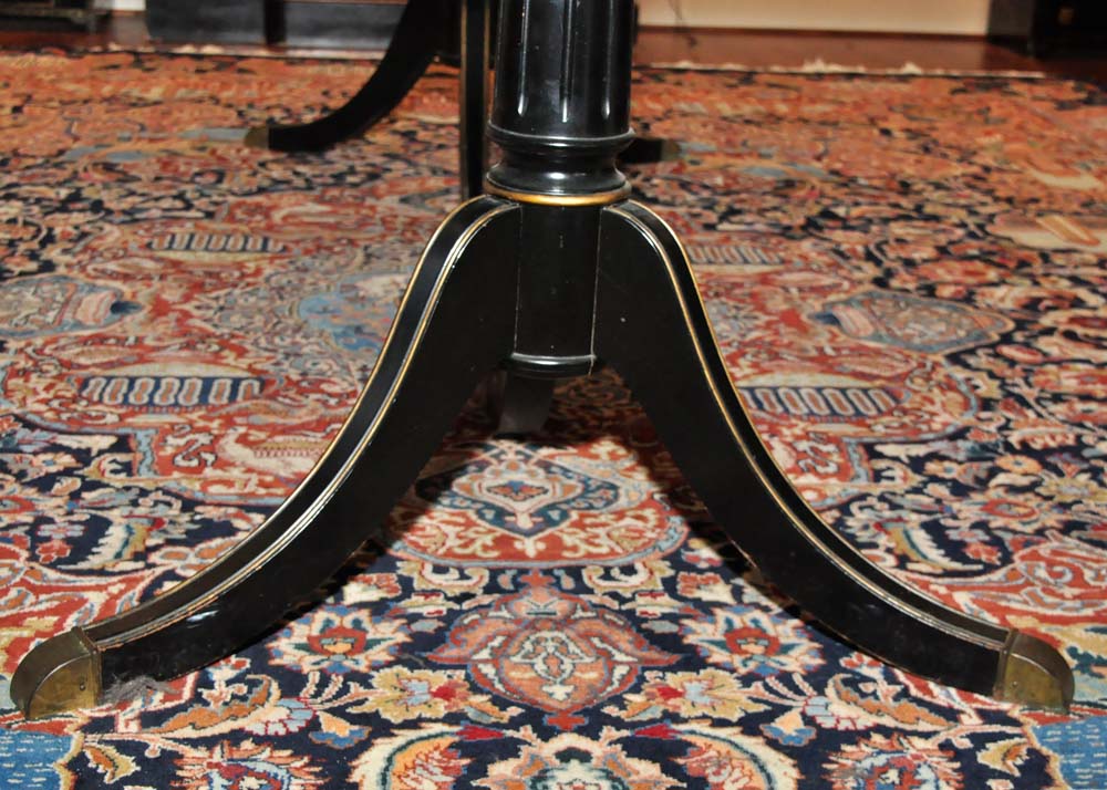 Duncan Phyfe Painted Dining Table