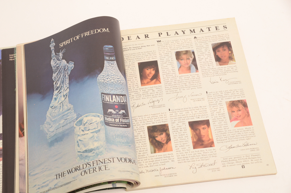 1985 Vintage Playboy Magazines