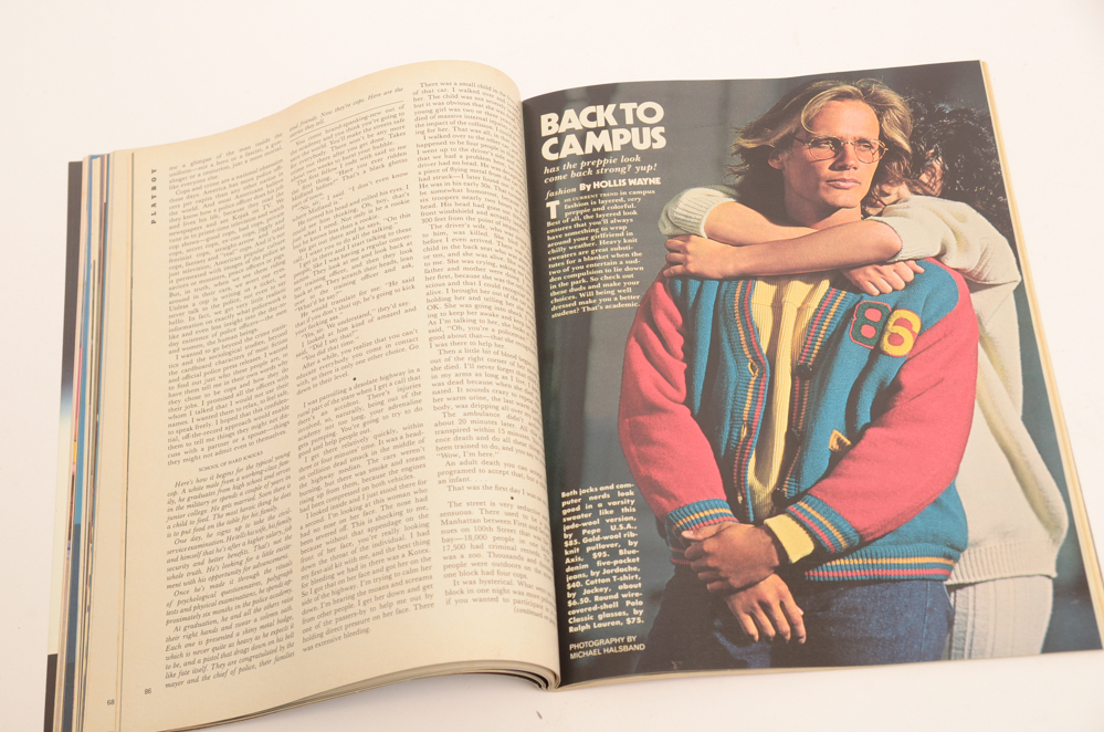 1985 Vintage Playboy Magazines