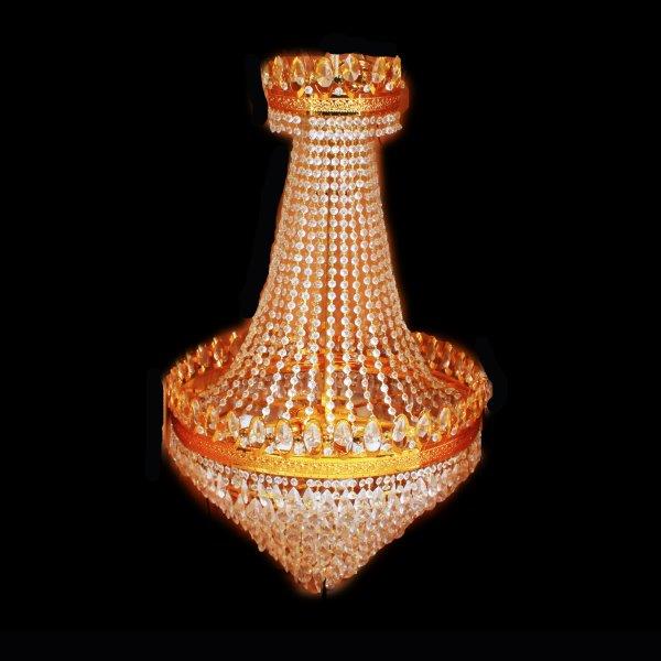 A Vintage Swarovski Empire Style Chandelier