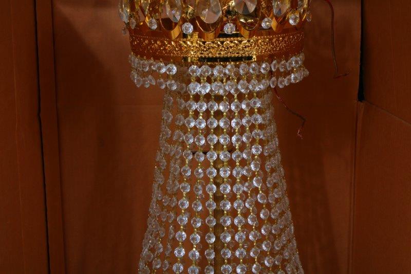 A Vintage Swarovski Empire Style Chandelier