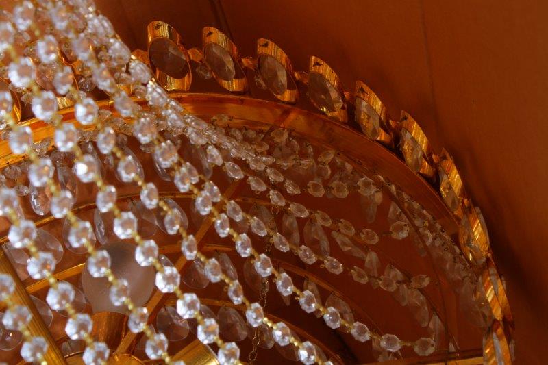 A Vintage Swarovski Empire Style Chandelier