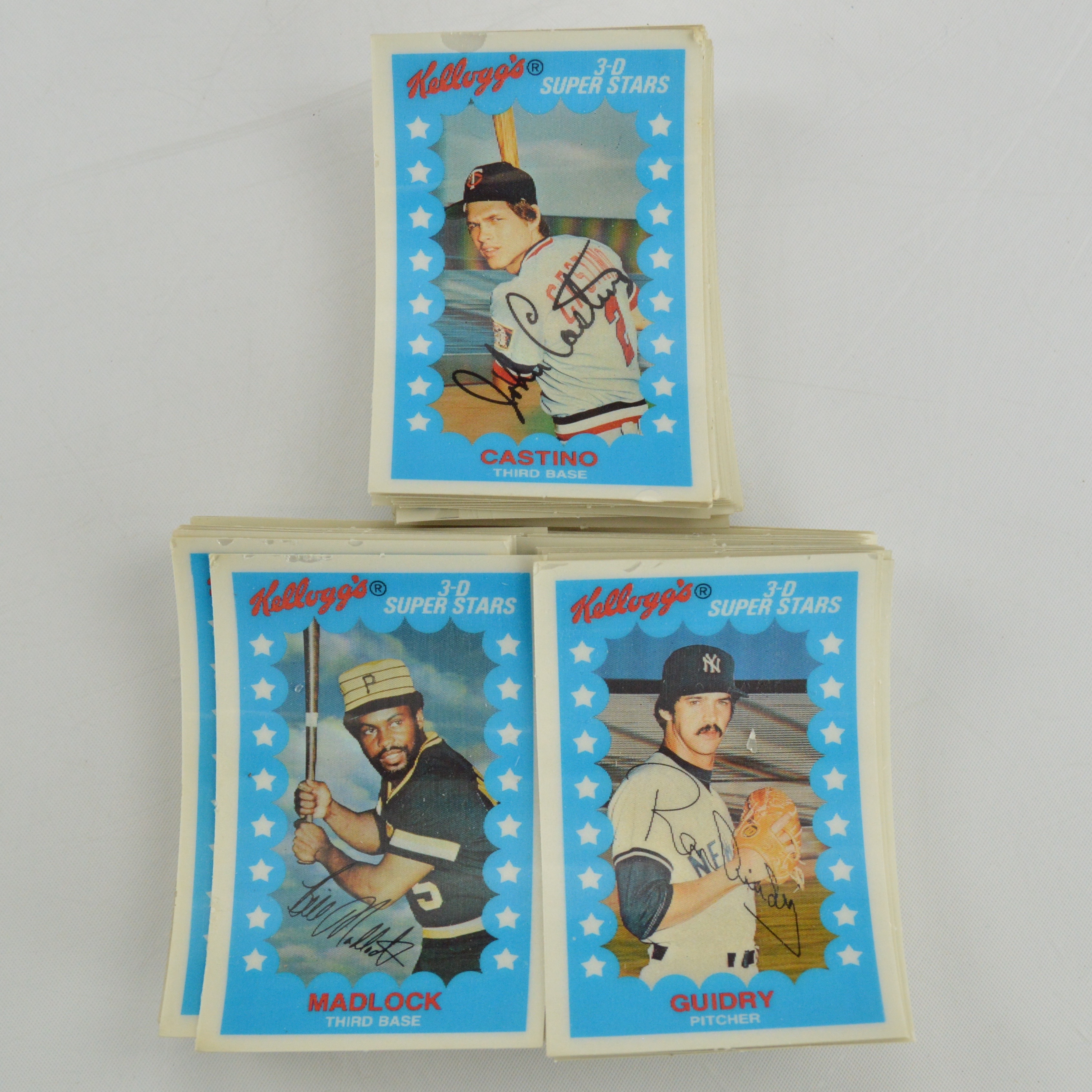 Collection of Kellogg's 1982 Baseball Cards