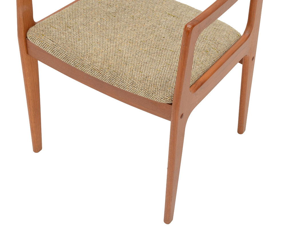 Teak Dining Table and Chairs by Dixie Furniture