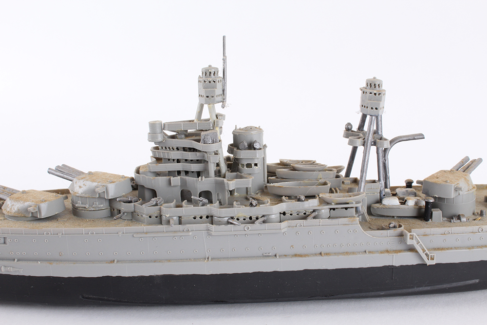 USS Moale Destroyer and Aircraft Carrier Ship Models