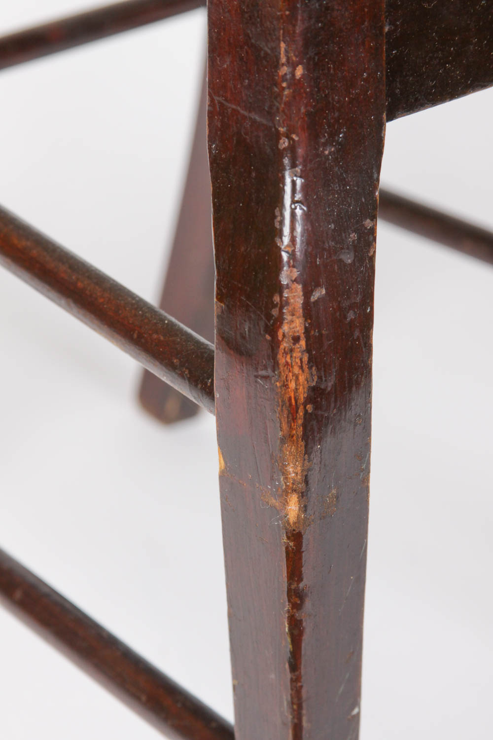 Vintage Side Chair with Needlepoint Seat