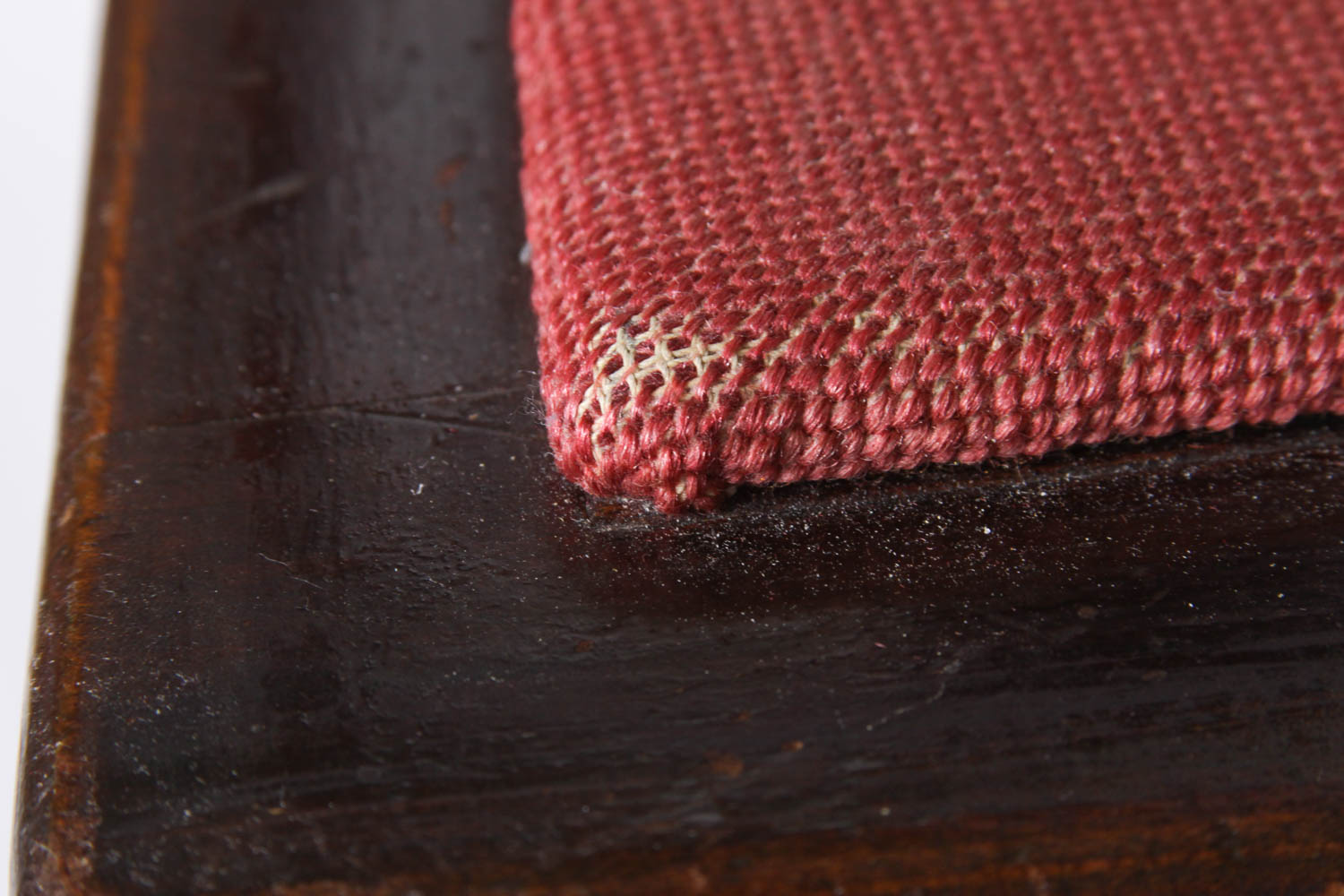 Vintage Side Chair with Needlepoint Seat