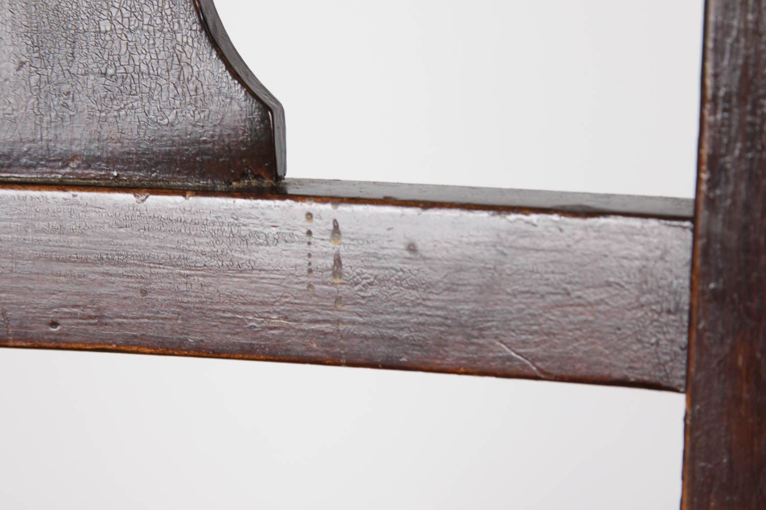 Vintage Side Chair with Needlepoint Seat