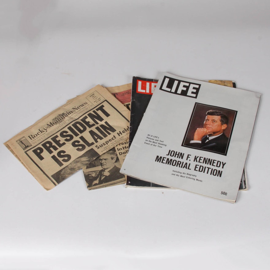 Collection of Historic JFK Asassination Publications