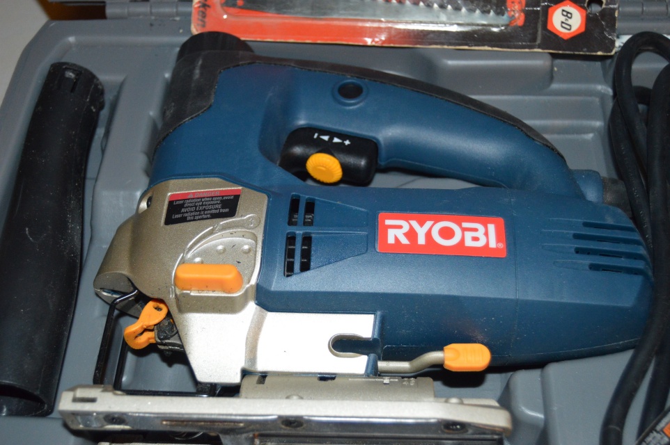 Ryobi Orbital Jig Saw with Laser