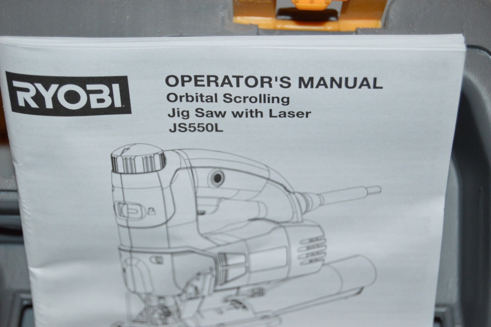 Ryobi Orbital Jig Saw with Laser