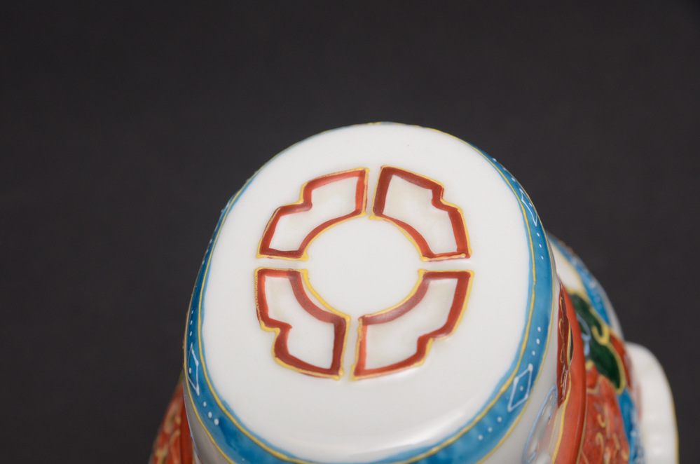 Japanese Ceramic Elephant Jars