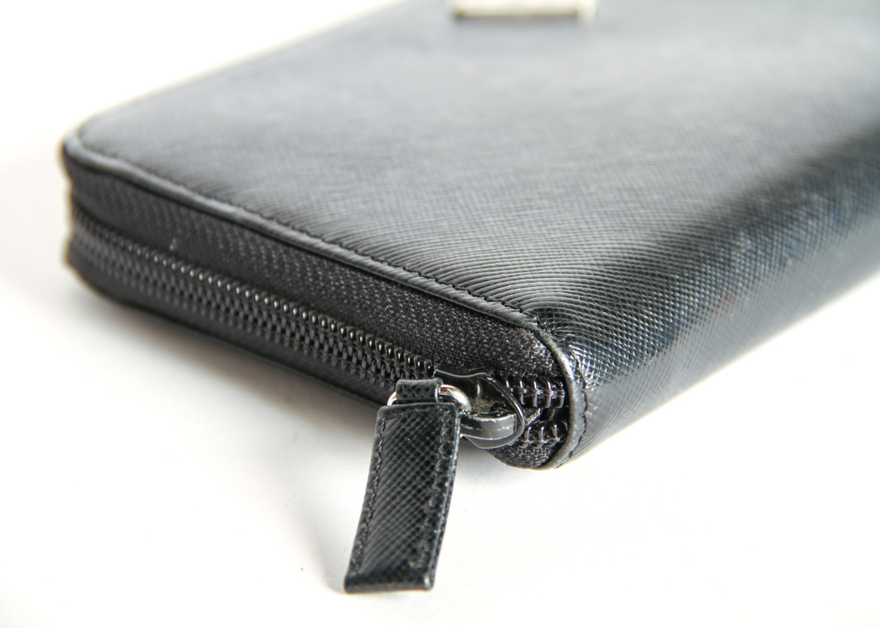 Black Prada Wallet