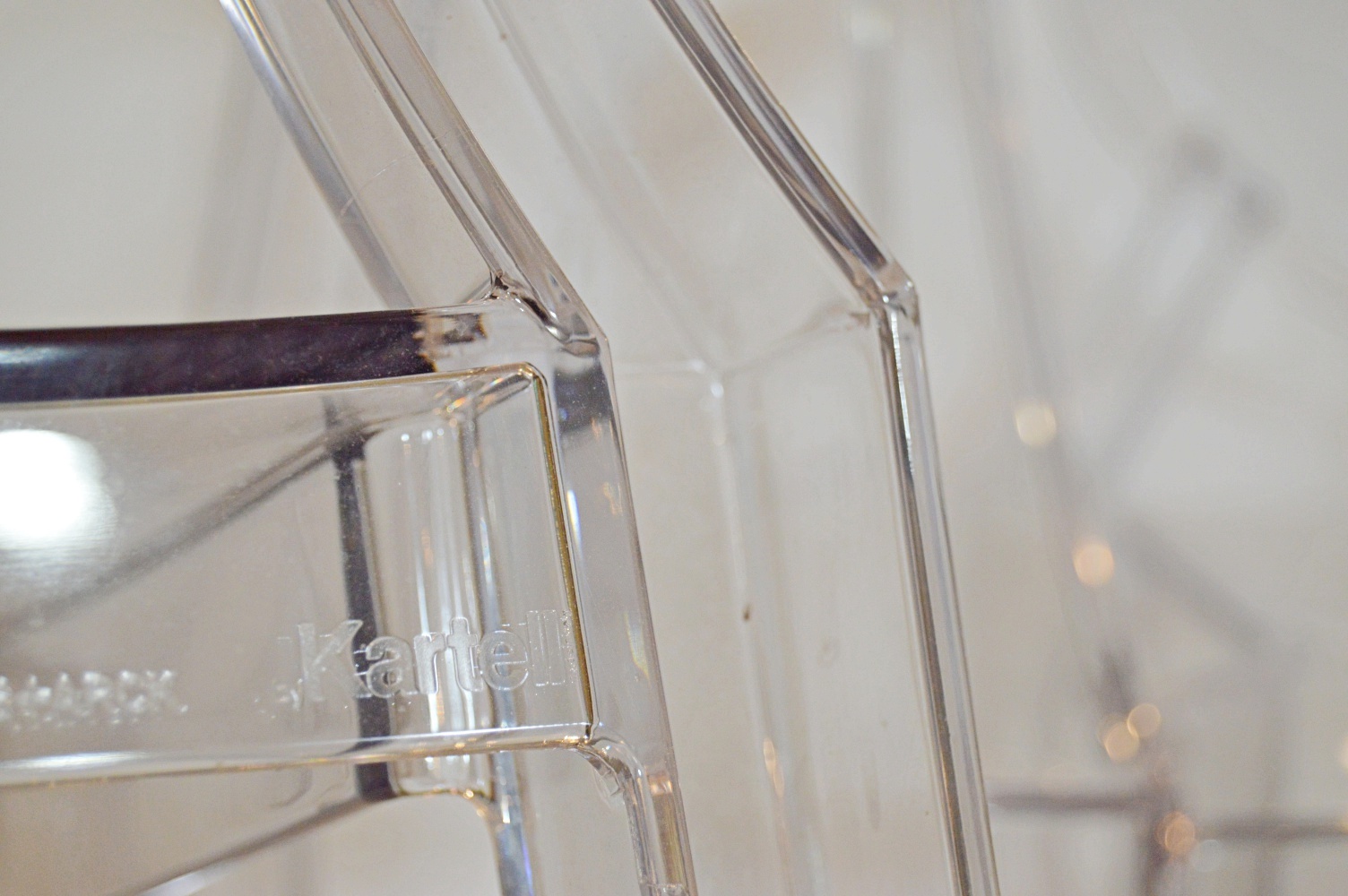 Kartell "Louis Ghost" Acrylic Chair by Philippe Starck