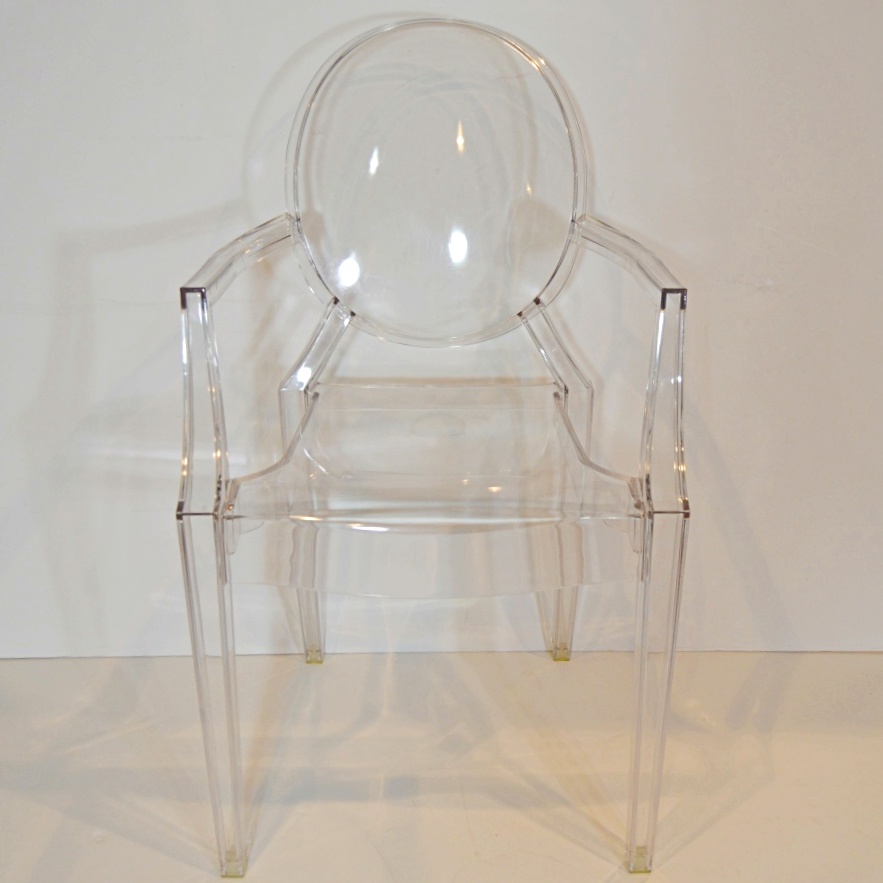 Kartell "Louis Ghost" Acrylic Chair by Philippe Starck