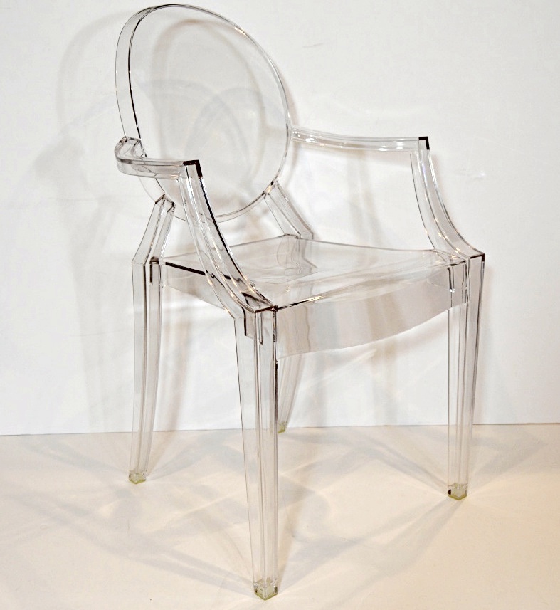 Kartell "Louis Ghost" Acrylic Chair by Philippe Starck