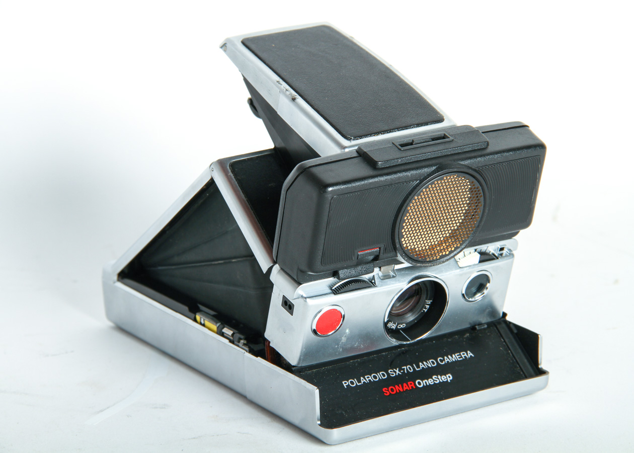 VintagePolaroid SX-70 Land Camera and Tasco Lens