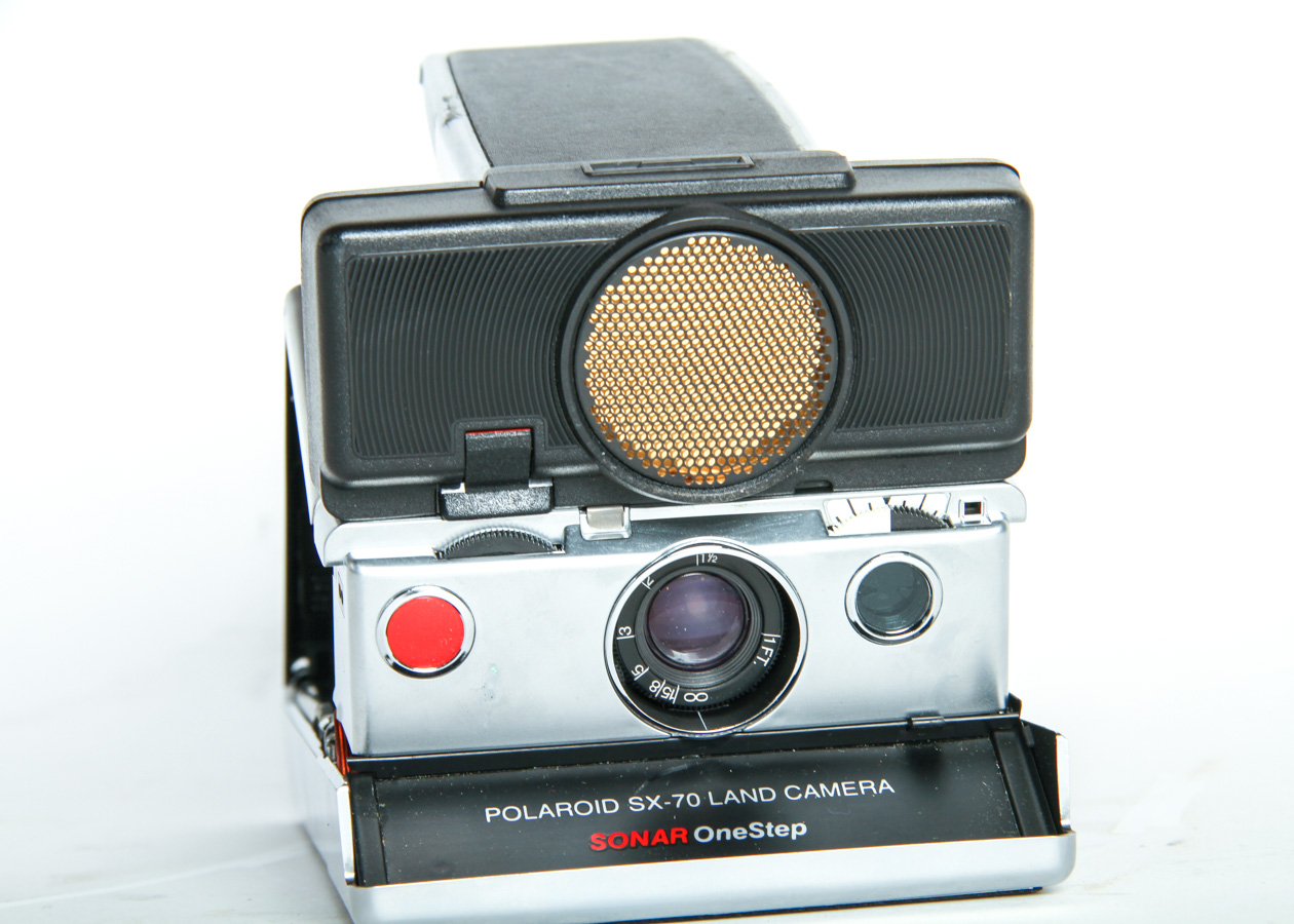 VintagePolaroid SX-70 Land Camera and Tasco Lens