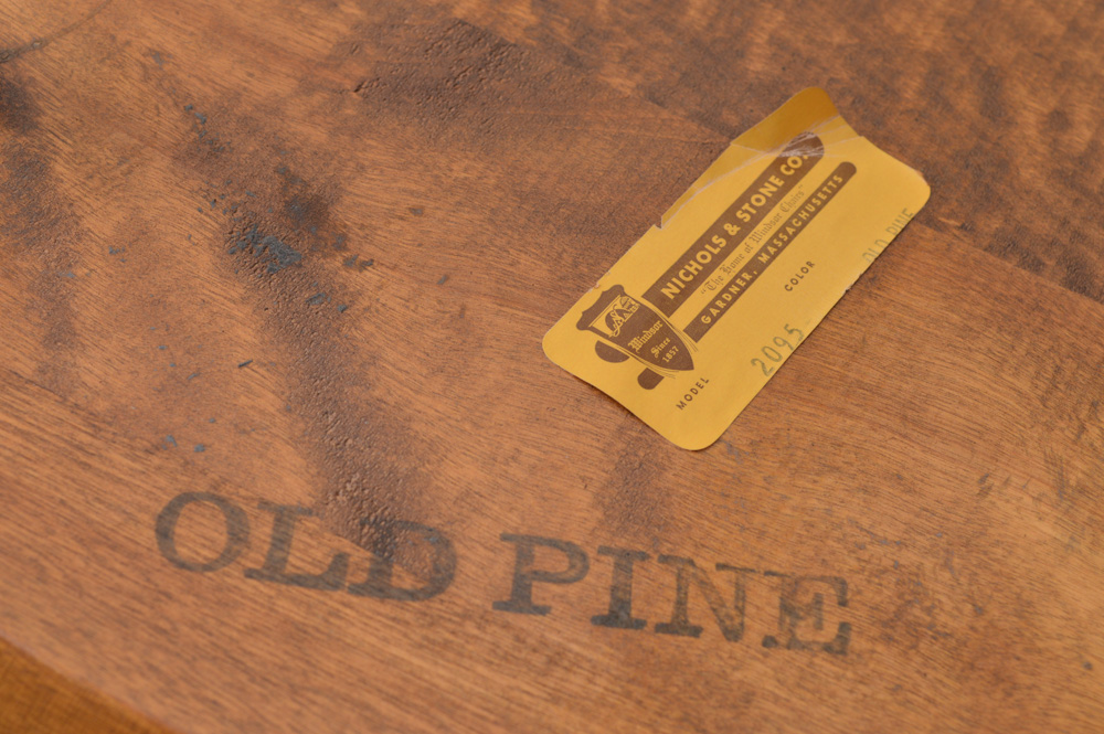 Six Vintage Nichols & Stone Co. "Old Pine" Windsor Chairs