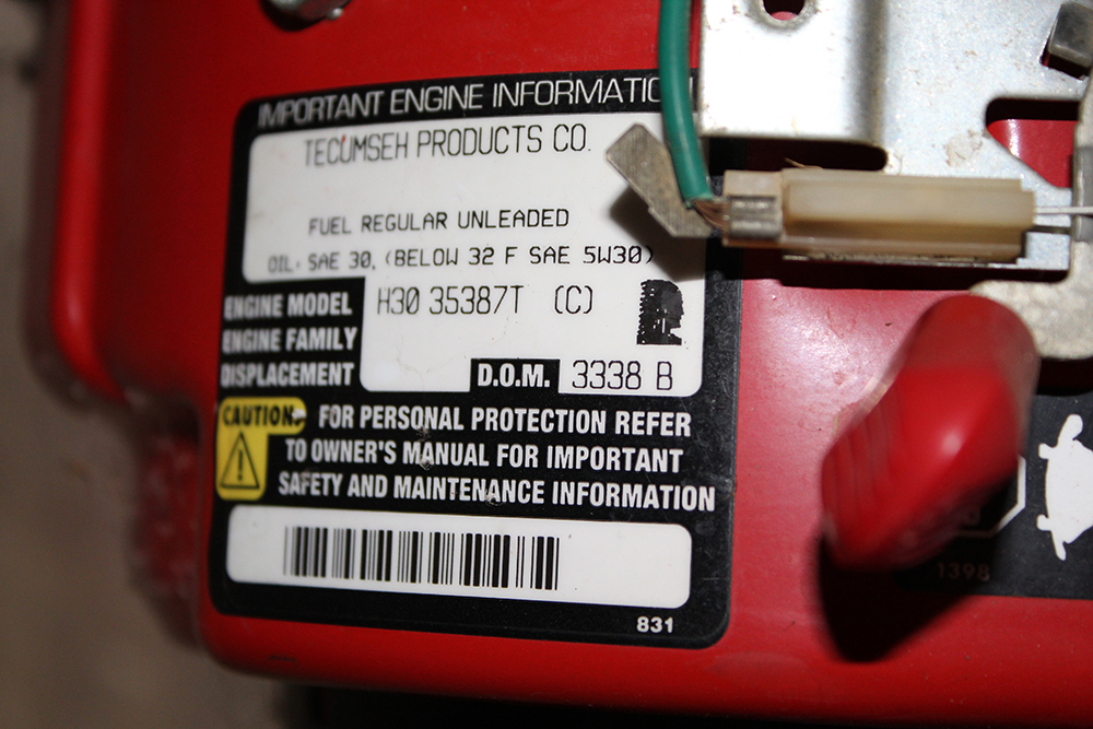 Troy-bilt Tuffy Tiller