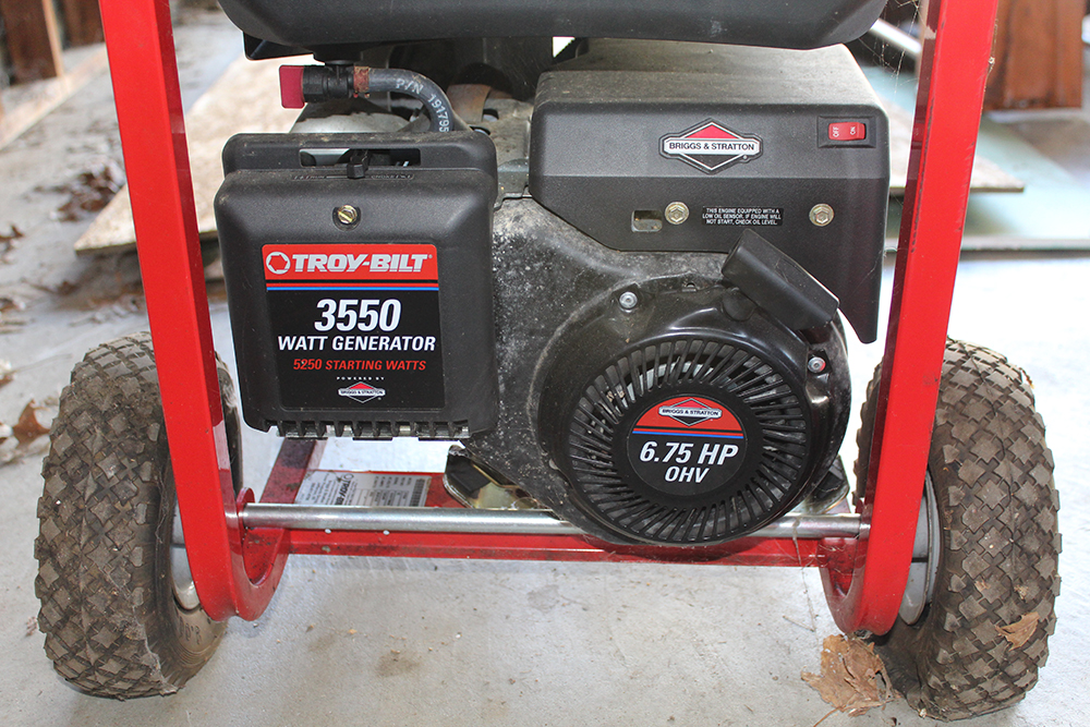 Troy-Bilt 3550 Watt Portable Generator