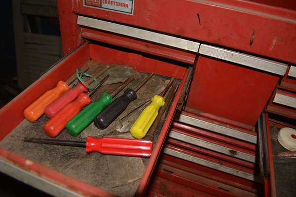 Craftsman Home Tool Storage Full of Tools