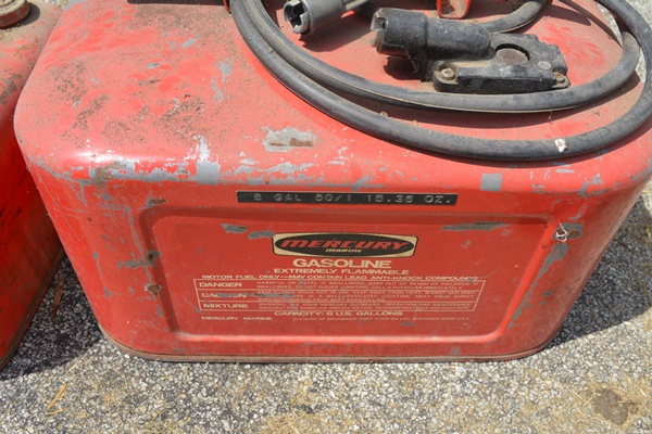 Air Compressor and Empty Gas Containers