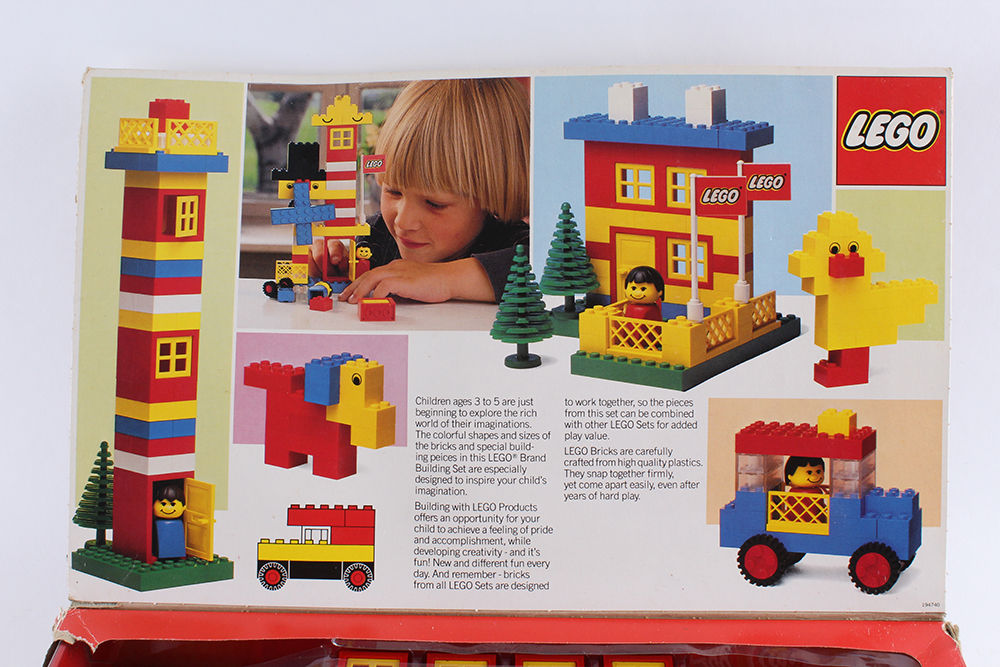 Vintage 191-Piece Lego Universal Building Set