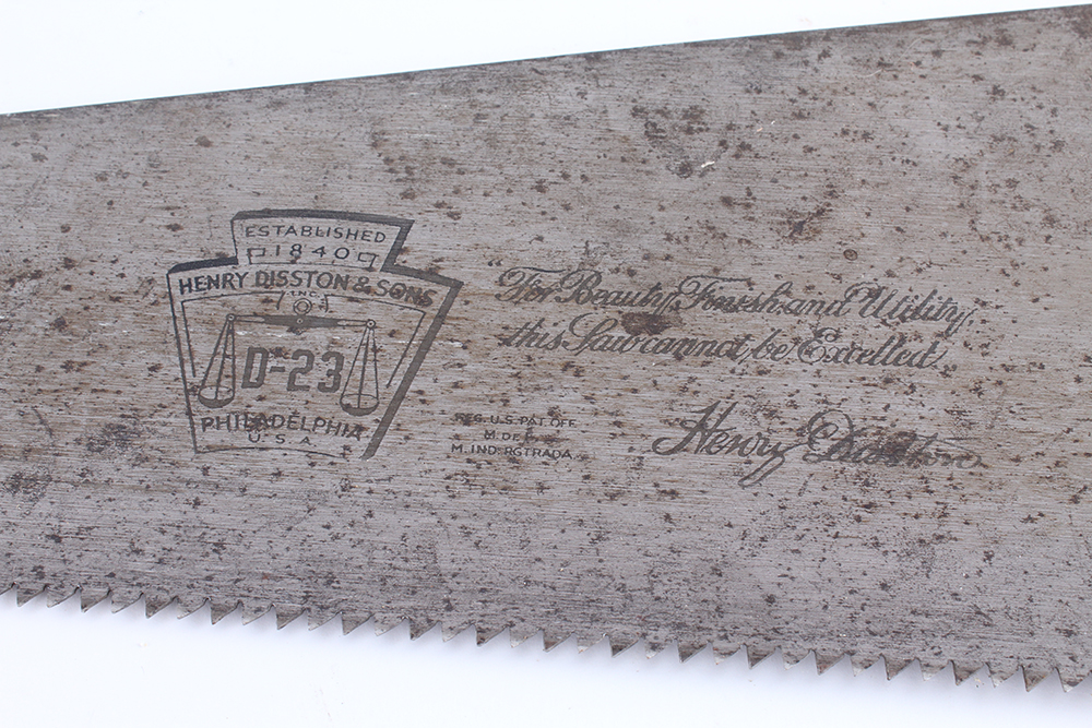 Henry Disston & Sons D-23 Saw