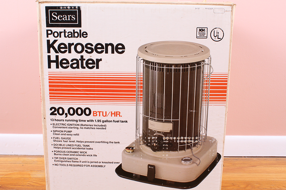 Vintage Sears Kerosene Heater