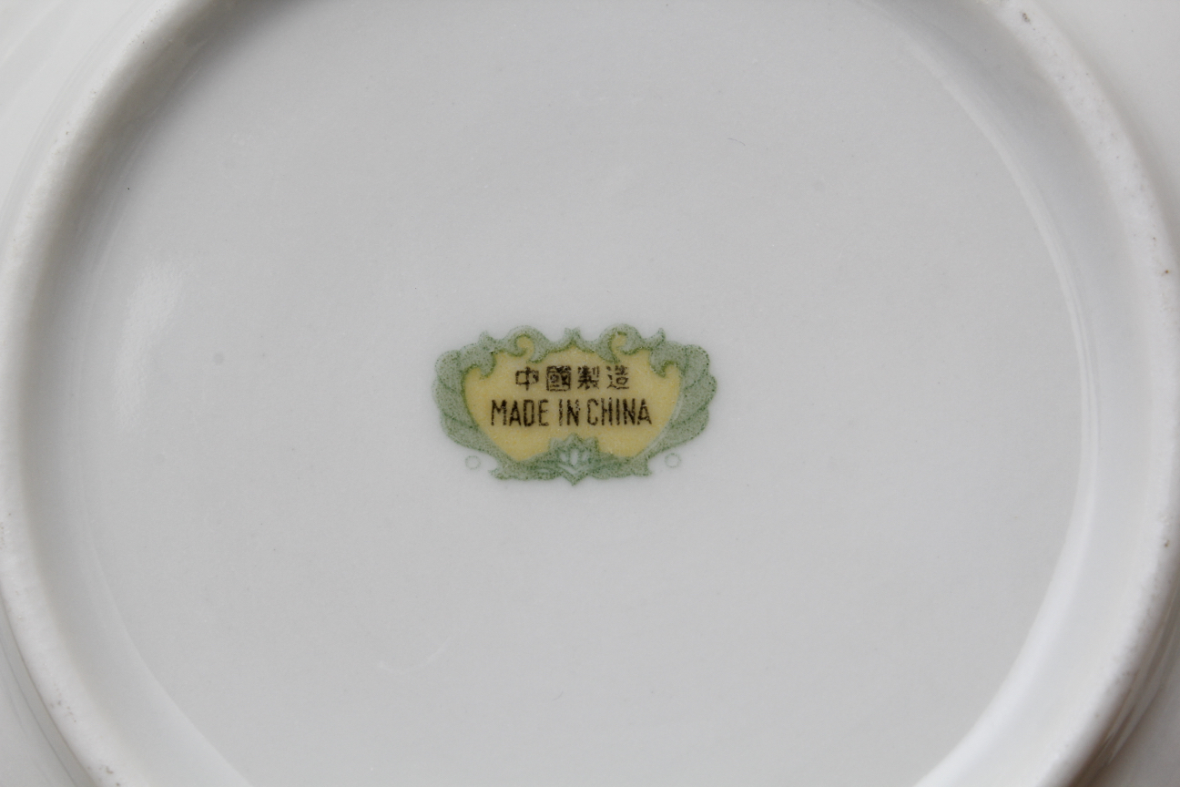 Occupied Japan, Haviland and Chinese Teacups