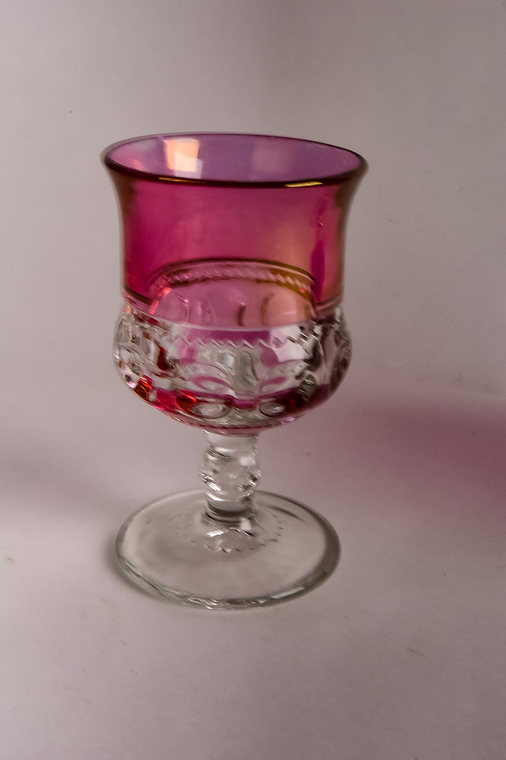 "King's Crown-Ruby Flashed" Glassware by Tiffin Franciscan