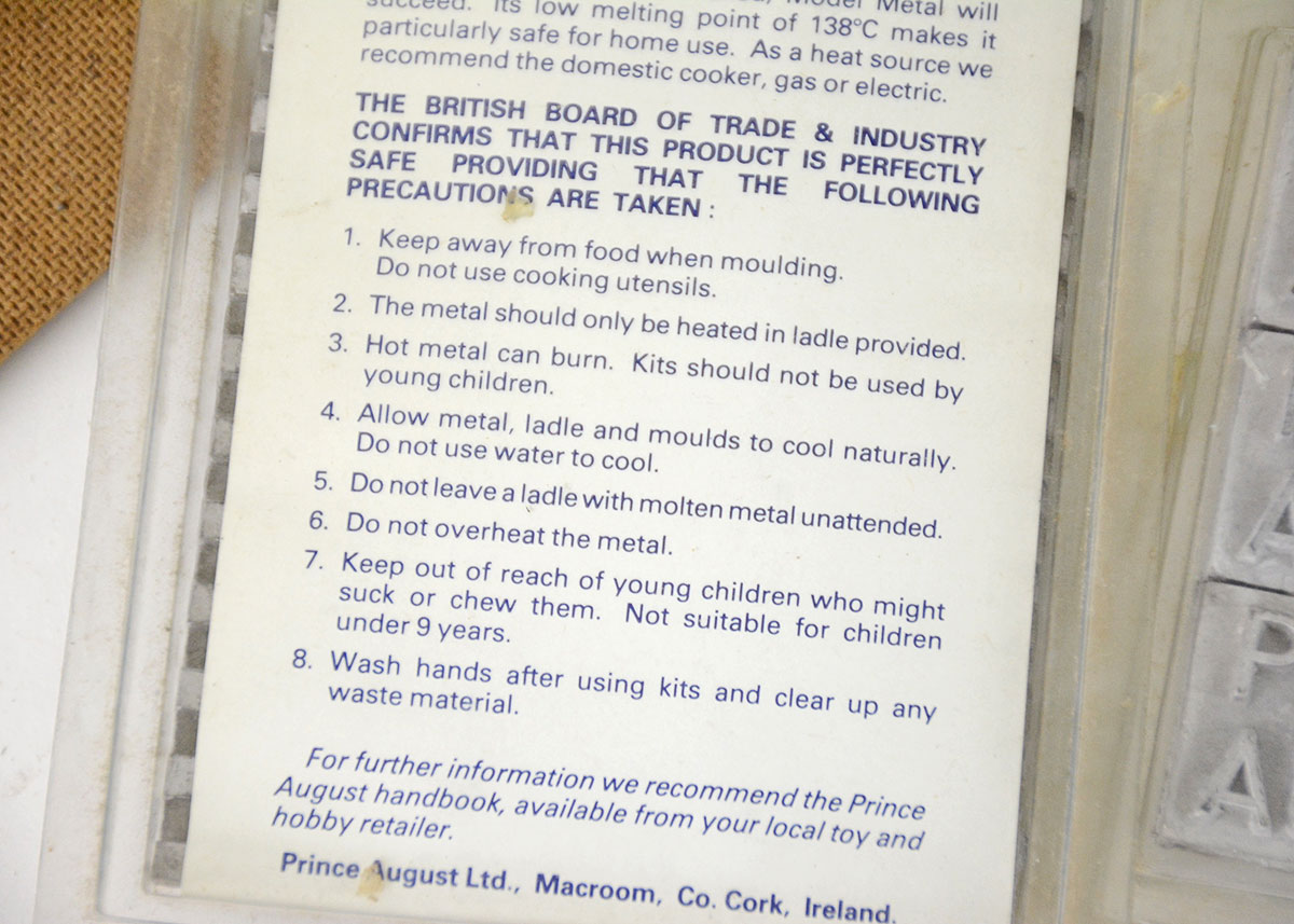 Model Metal Casting Kit