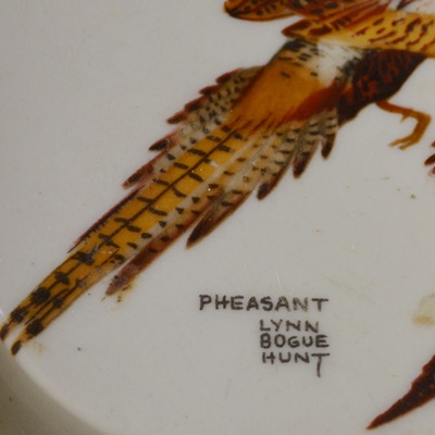 Ceramic Duck, Wood Duck Box, and a Pheasant Ash Receiver