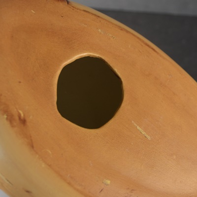 Ceramic Duck, Wood Duck Box, and a Pheasant Ash Receiver