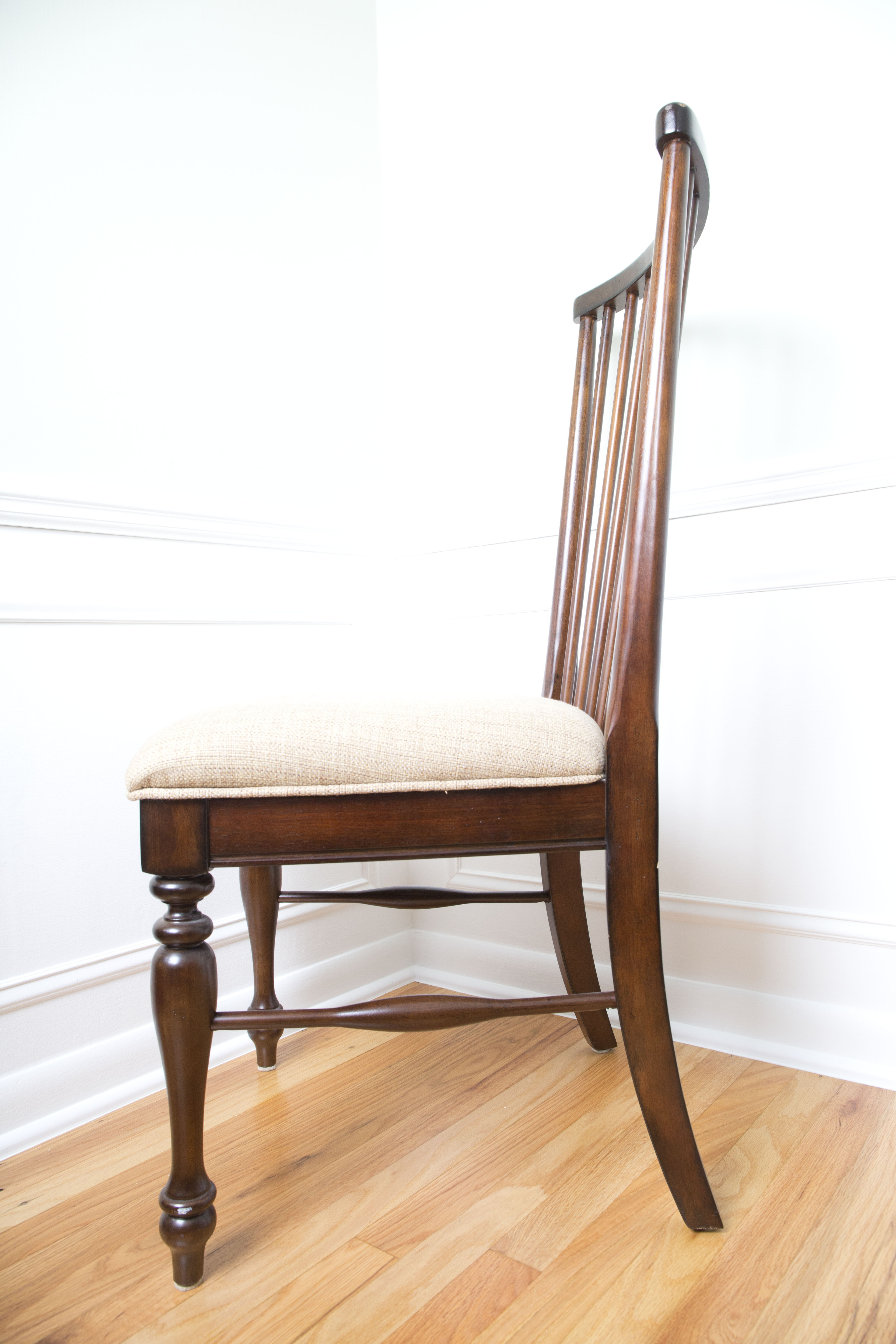 Cherry Stained Dining Table with Chairs