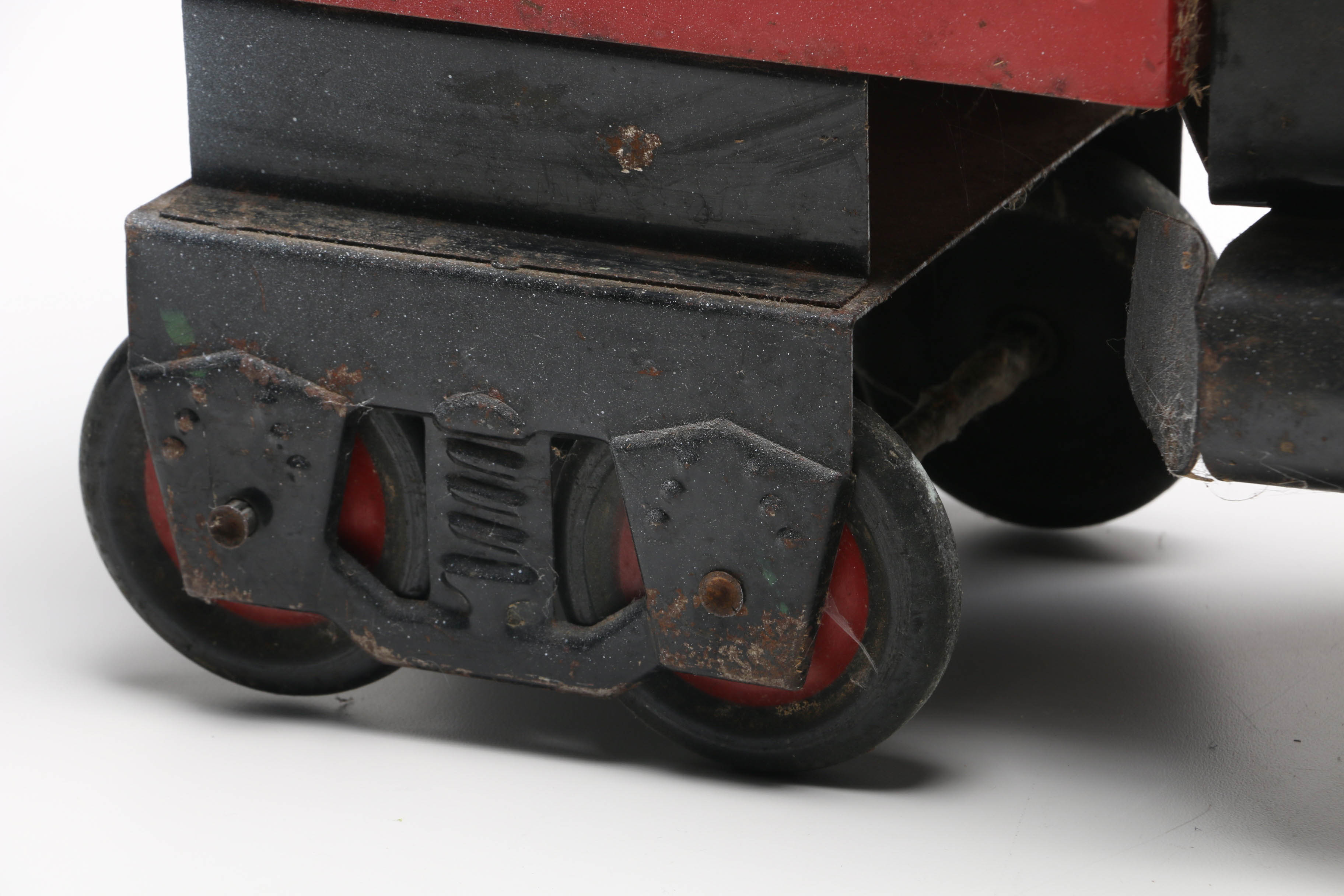 1920s Keystone Railroad Ride-On Train Toy