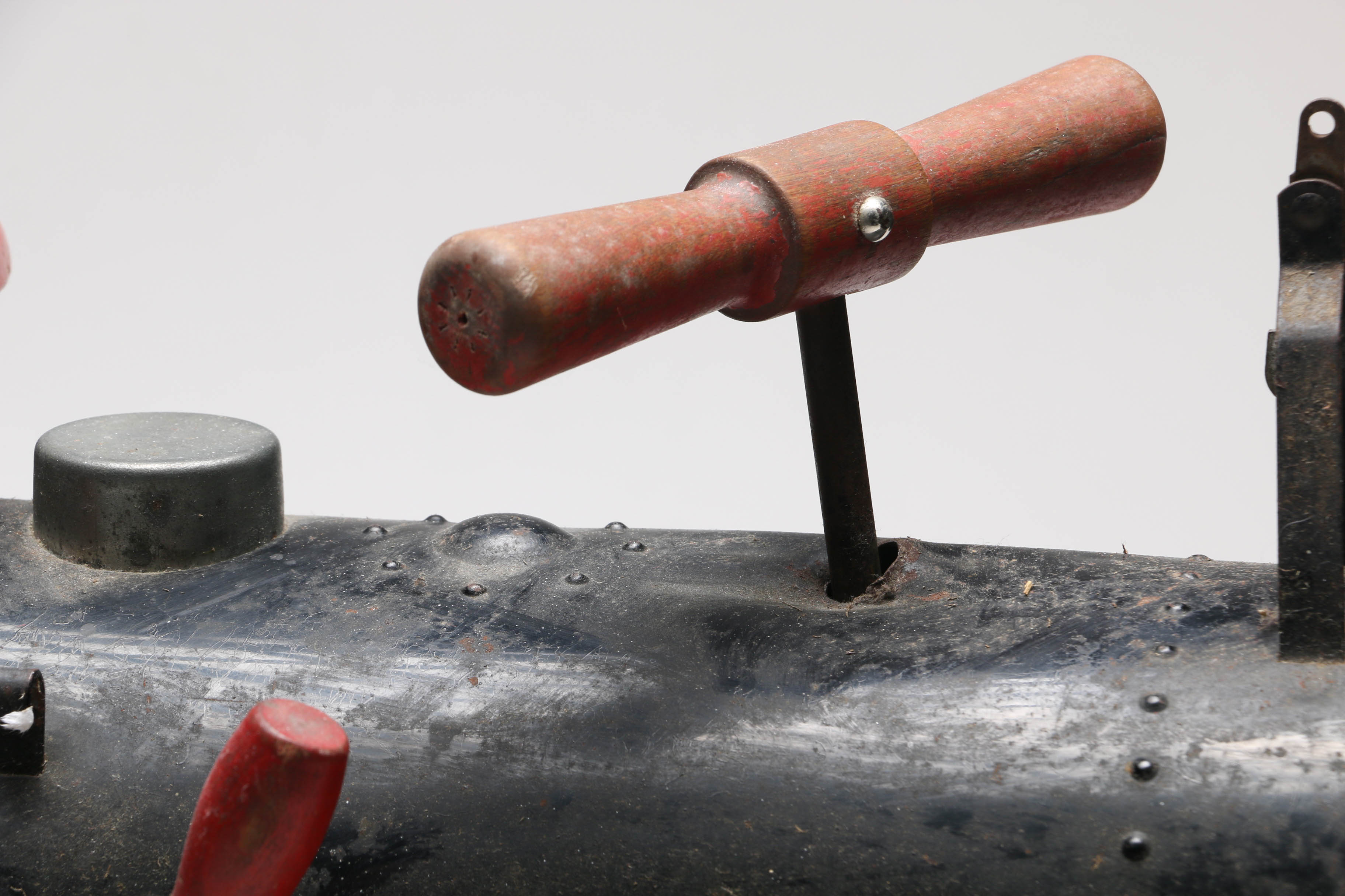 1920s Keystone Railroad Ride-On Train Toy