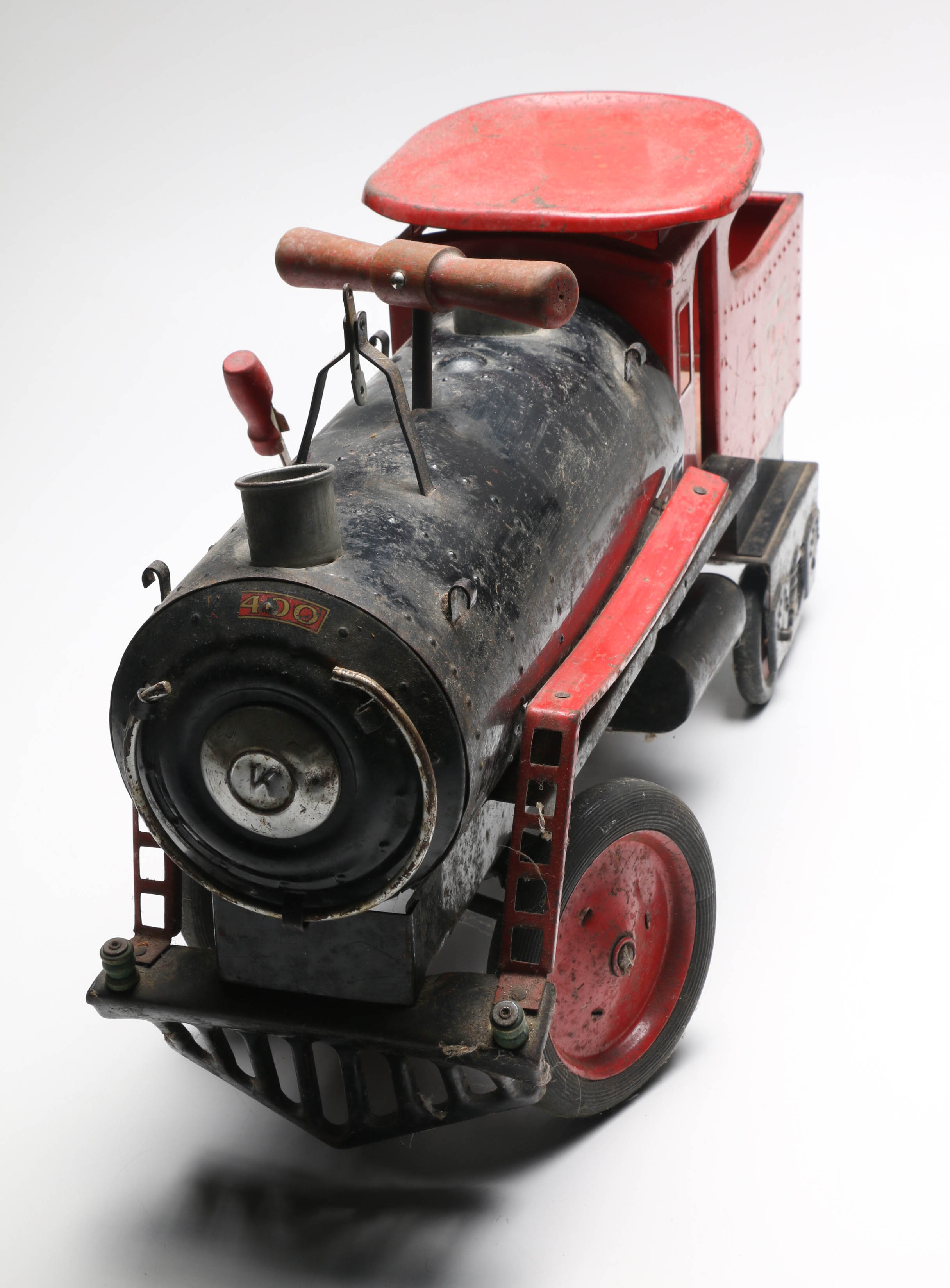 1920s Keystone Railroad Ride-On Train Toy