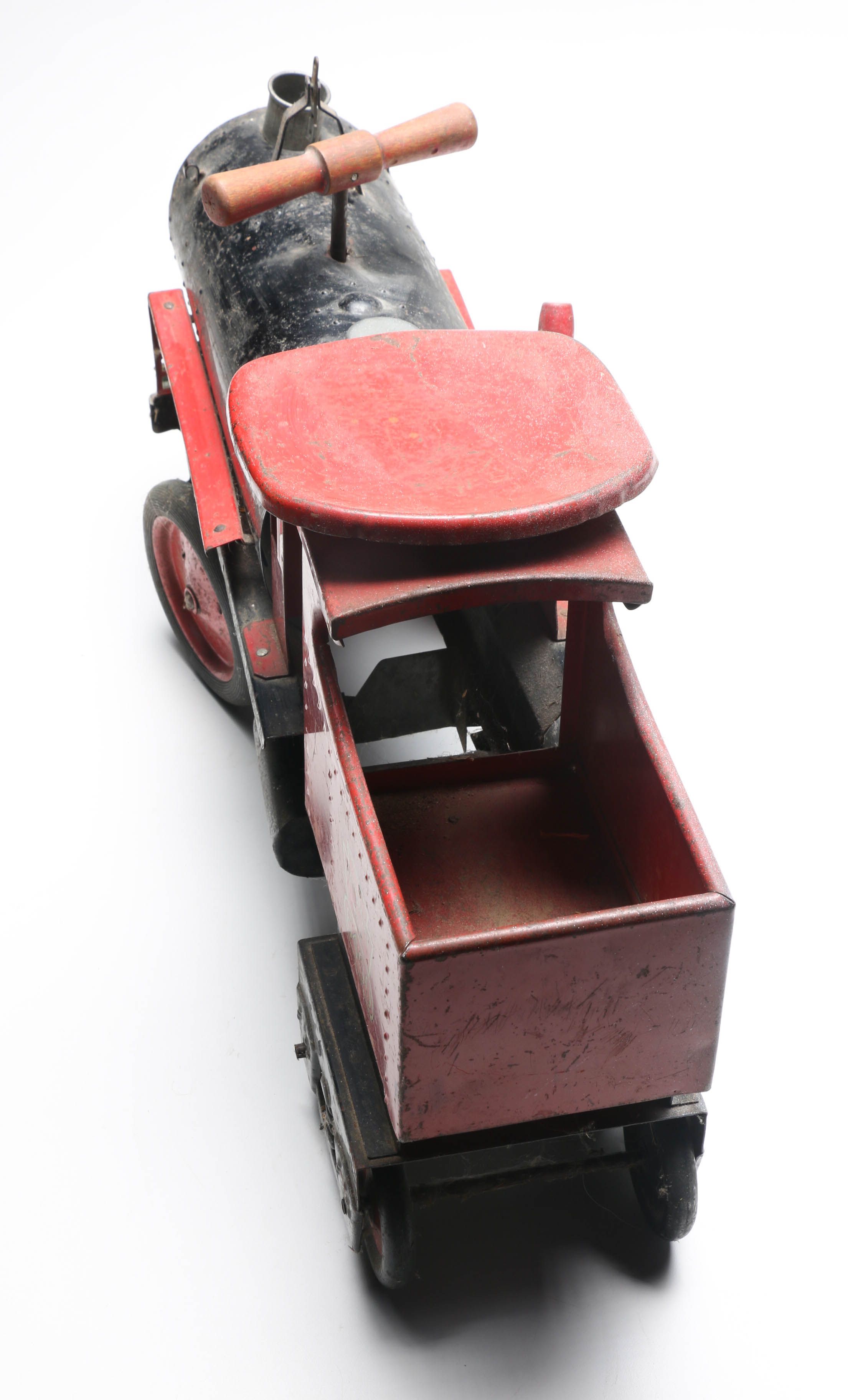 1920s Keystone Railroad Ride-On Train Toy