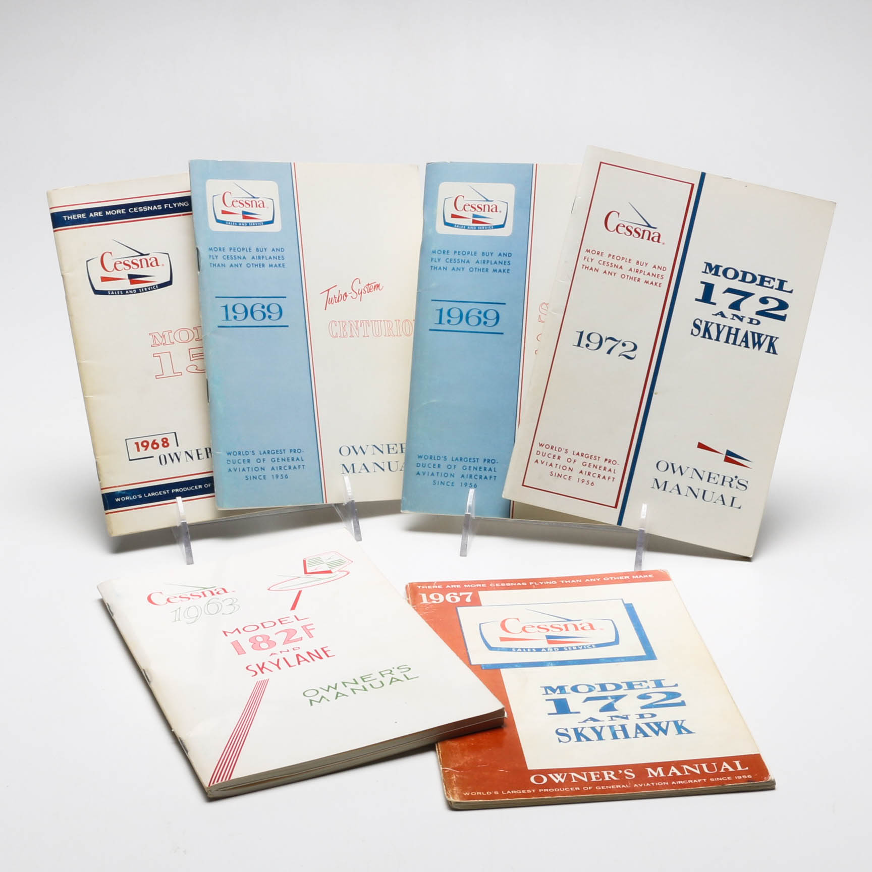 Collection of Mid-Century Cessna Manuals