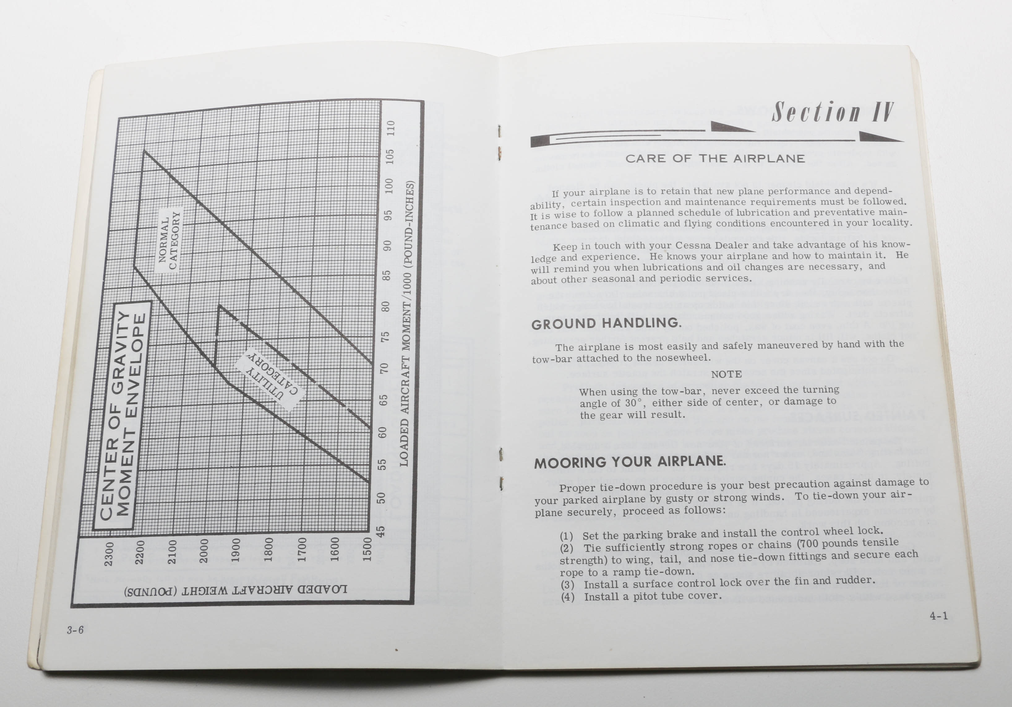 Collection of Mid-Century Cessna Manuals