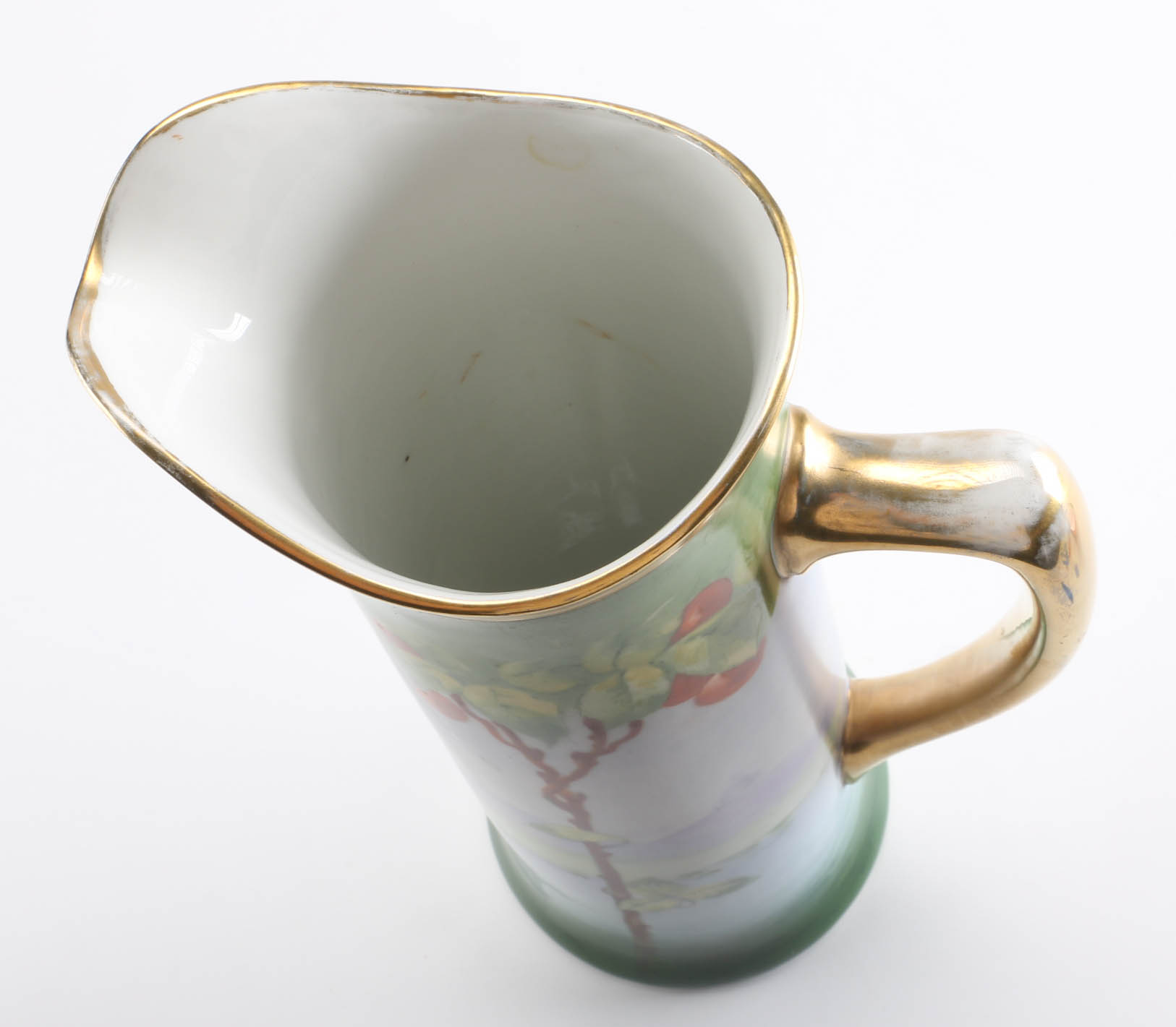 Limoges Hand-Painted Pitcher
